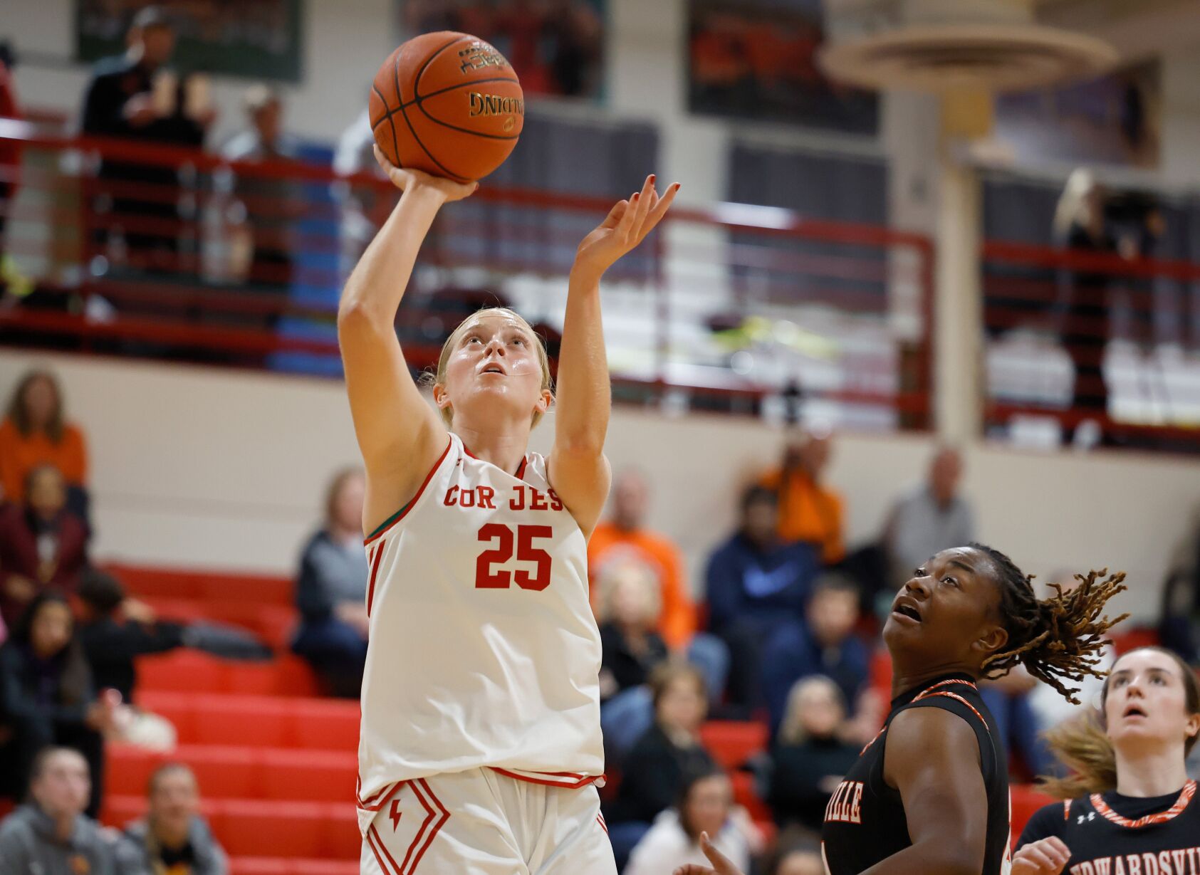 Visitation Christmas Tournament, first round: Edwardsville v. Cor Jesu